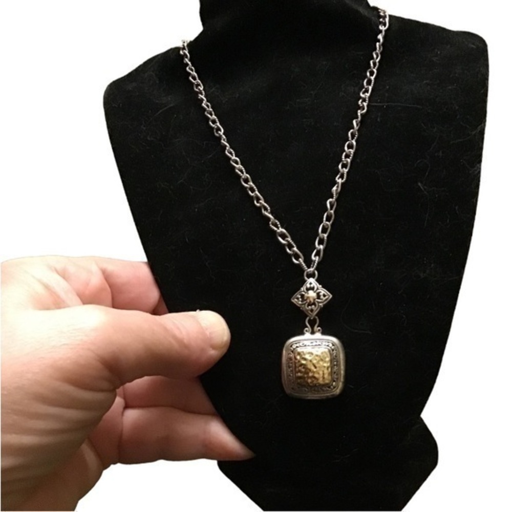 Sterling silver 18k yellow gold Necklace